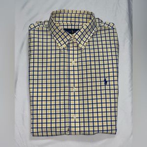 Yellow Ralph Lauren button down (Medium)